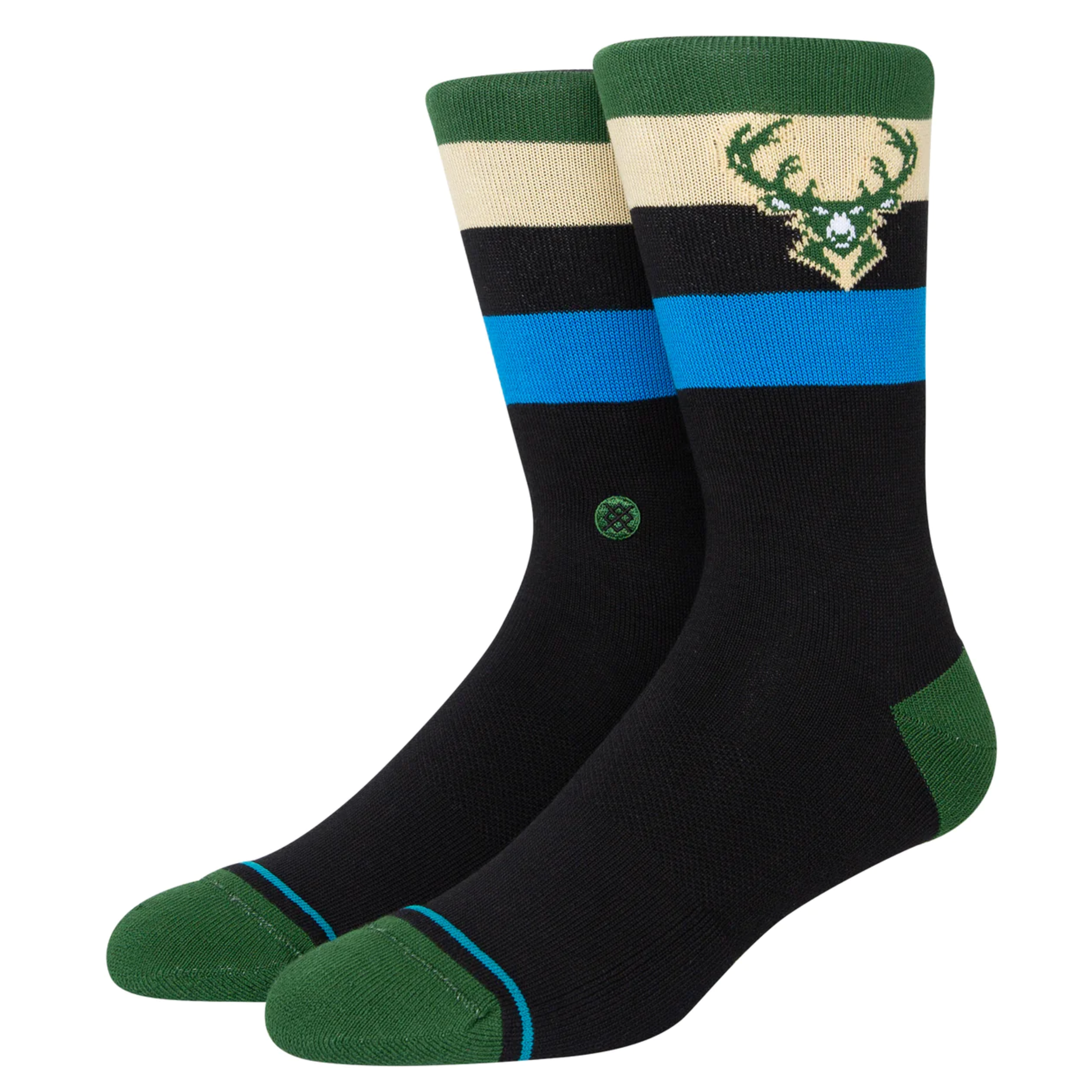 NBA Milwaukee Bucks ST Crew Black - Main Image
