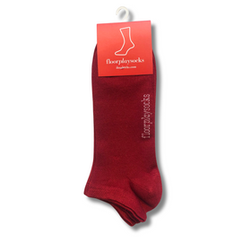 Buy red Bamboo Ankle: 2 Pack (Men's)