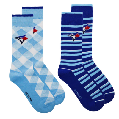 MLB: Toronto Blue Jays Dress Socks (Men's) - 0