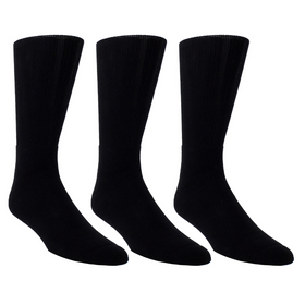 Buy black Well Good: Non-Elastic Cotton Crew - 3 Pack (Men's)