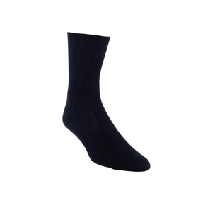Buy navy Well Good: Non-Elastic Cotton Crew (Women's)