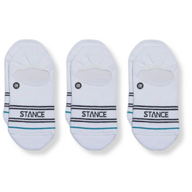 Basic No Show: White (3 Pack)