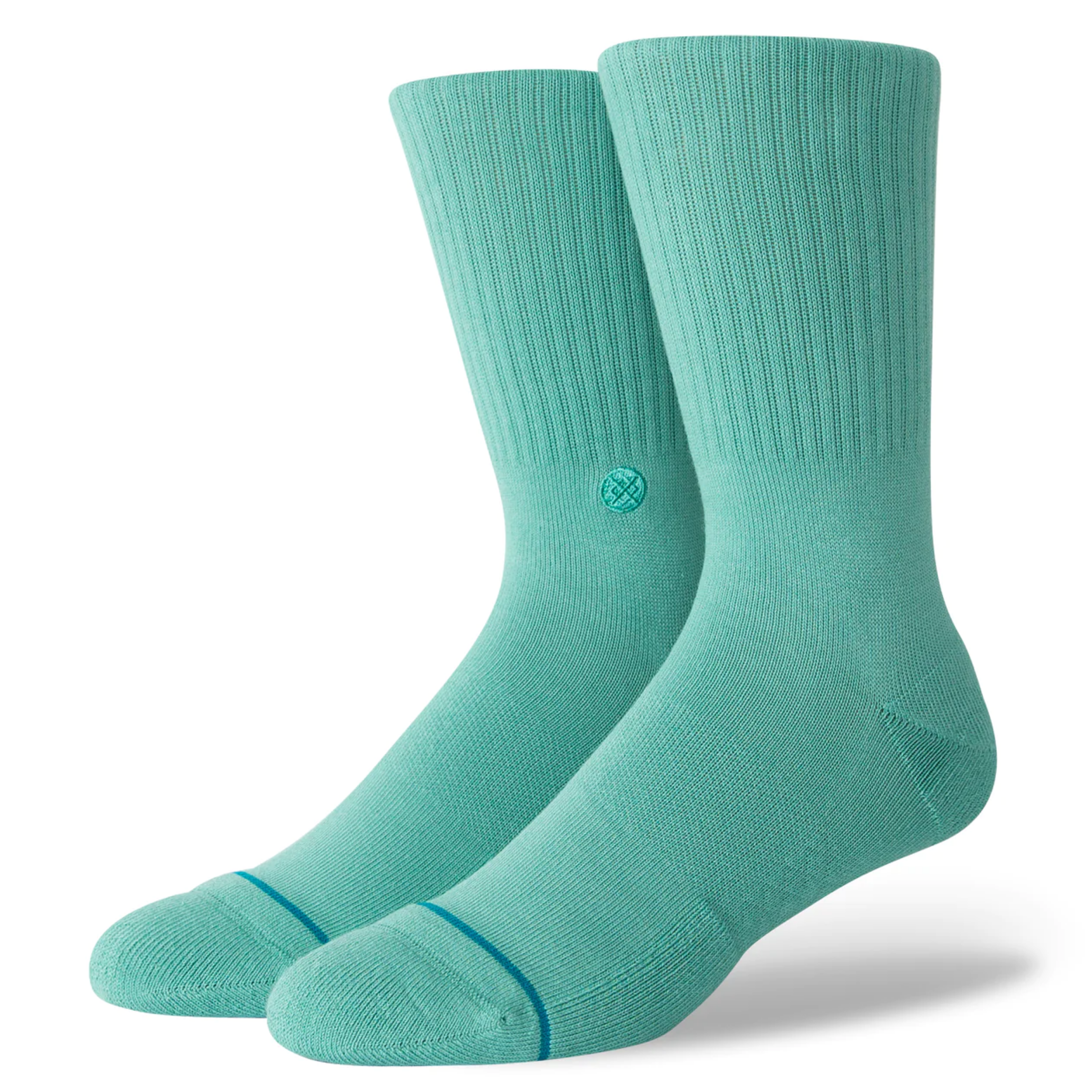 Buy turquoise Icon Crew Socks
