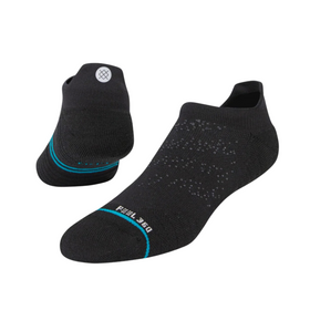 Run - Mid Cushion Tab - Black (3 Pack) - 0