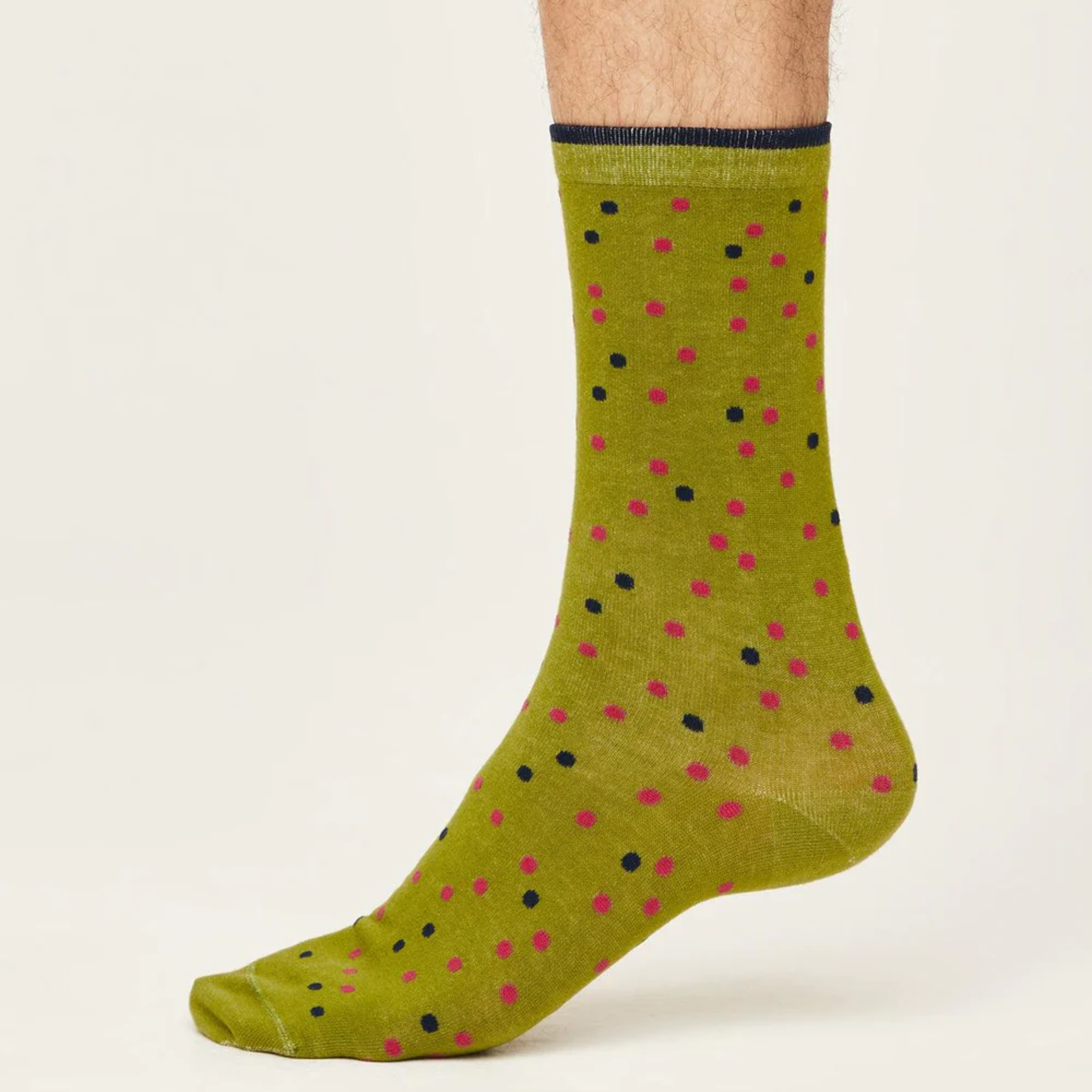 Mens shop green socks