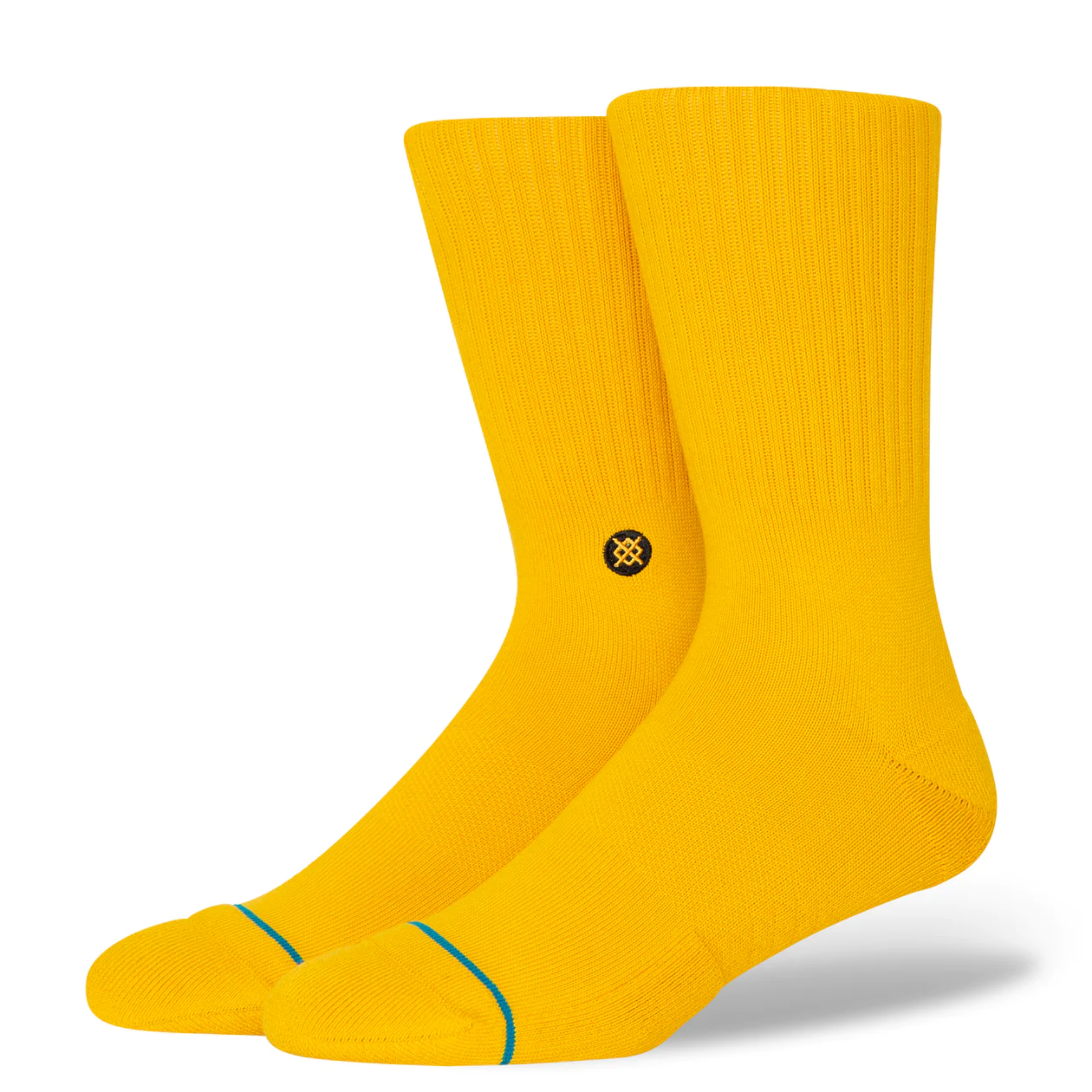 Buy yellow Icon Crew Socks