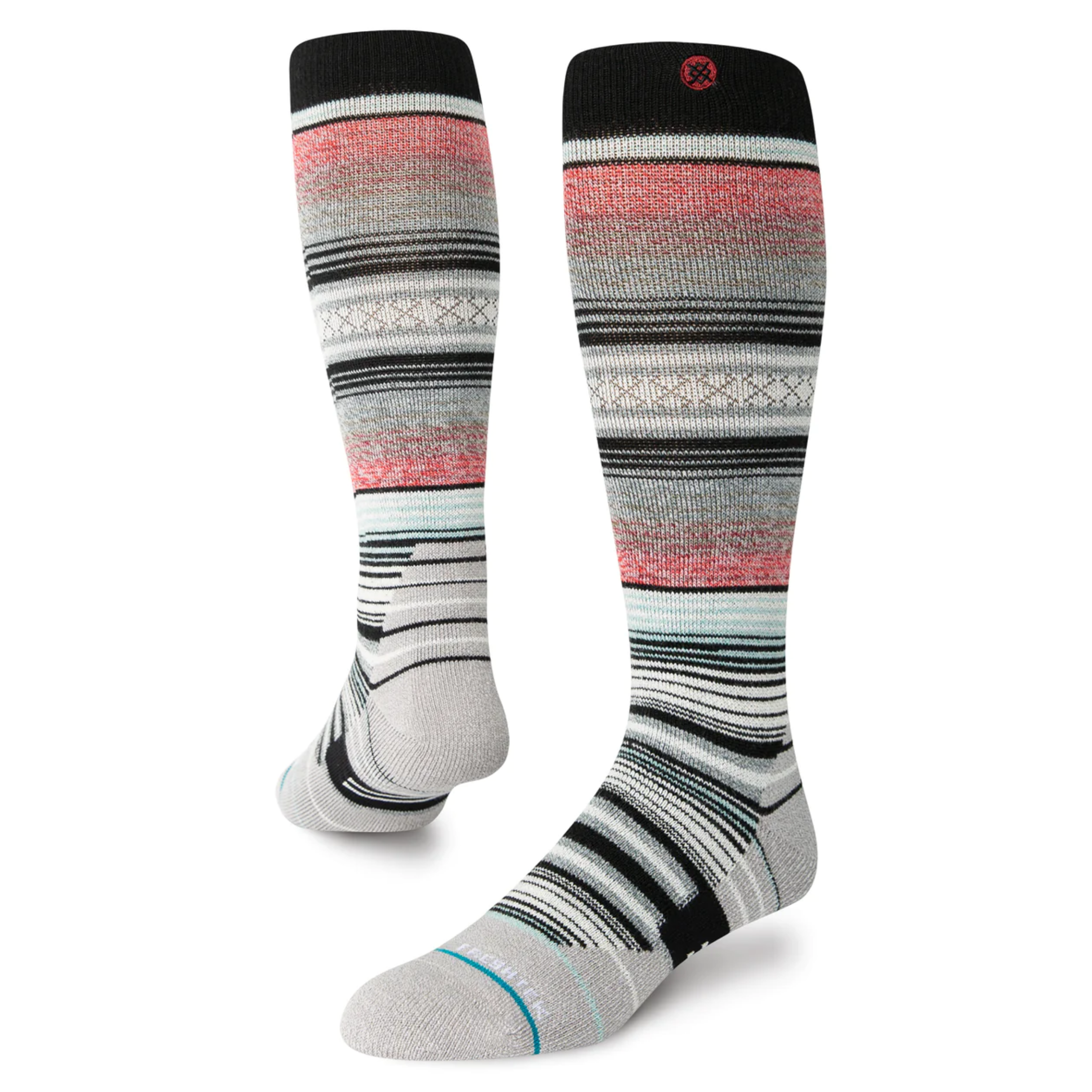 Buy teal Curren Snow Socks