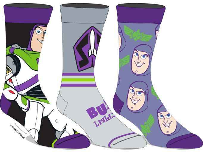 Pixar s Toy Story 3 Pack FloorPlay Socks