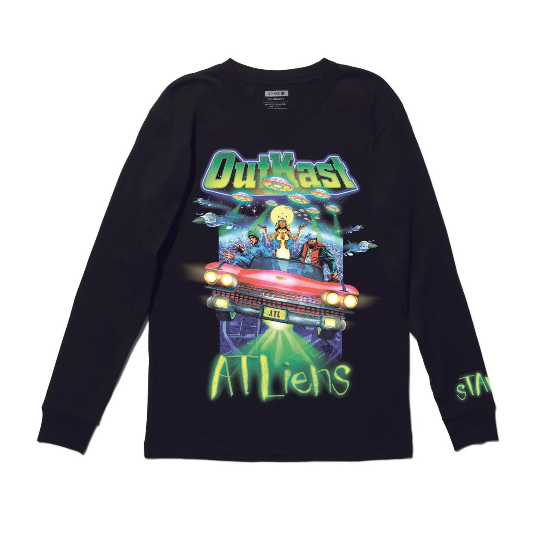 Outkast x Stance Aliens Long Sleeve Shirt