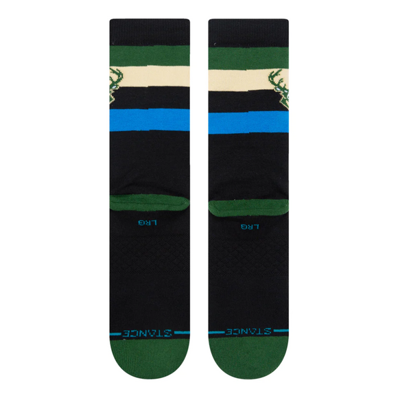 NBA Milwaukee Bucks ST Crew - Black