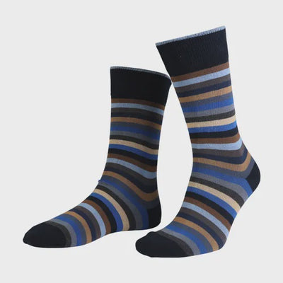 True Block Stripe: Navy