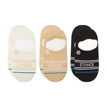 Basic No Show : Cream (3 Pack)