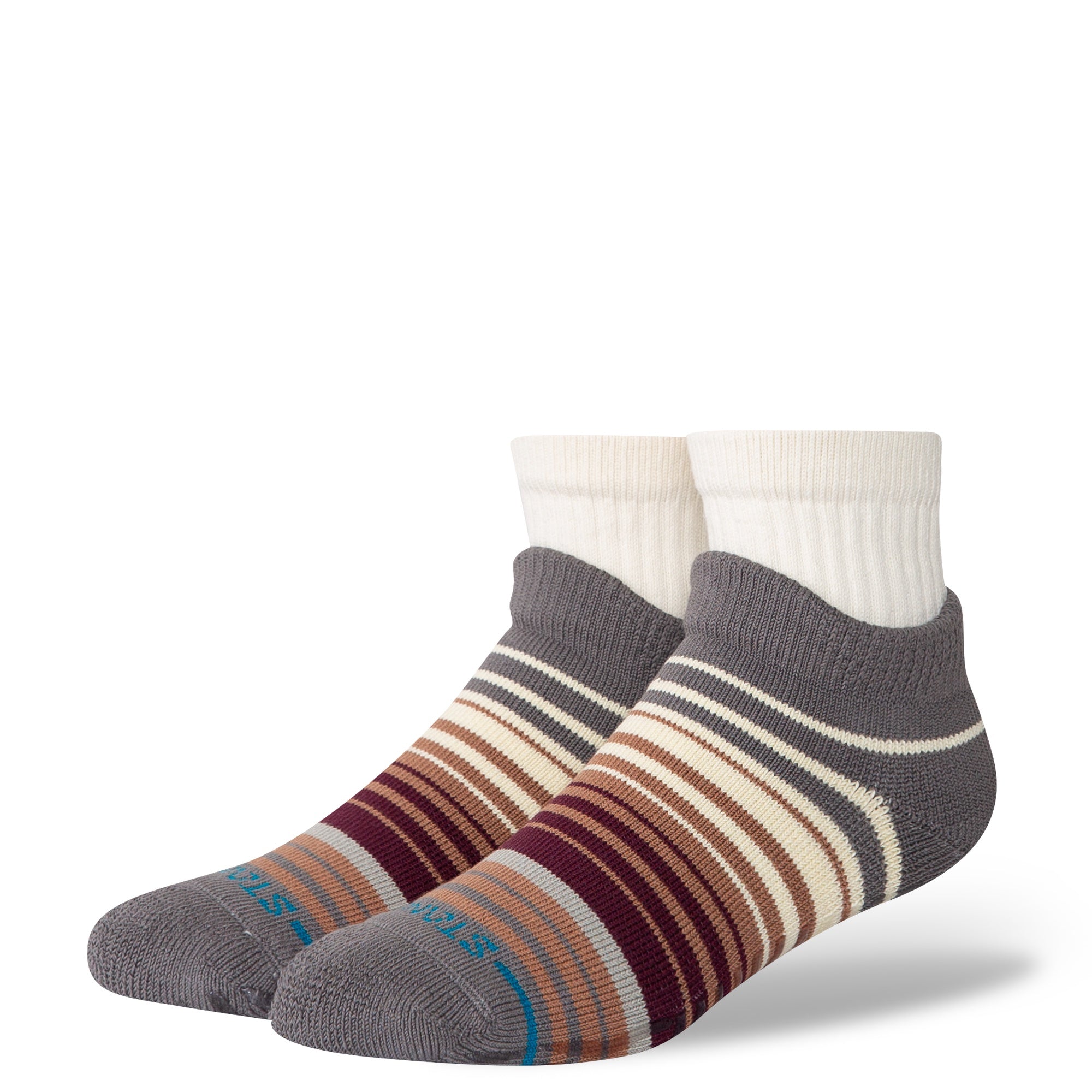 Curren Slipper Sock: Dark Grey