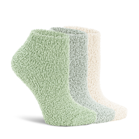 Buy green Cozy Aloe Infused Low Cut - 3 Pack (Women&#39;s)