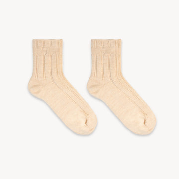 Buy beige Vivian Alpaca Quarter Crew