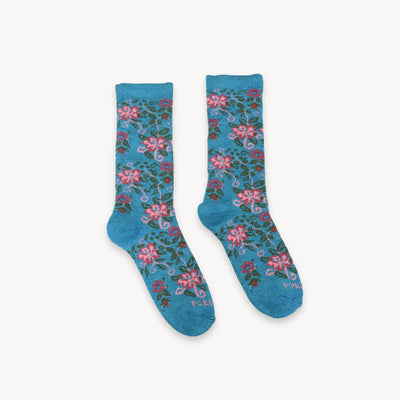 Thick Print Alpaca - Bouquet