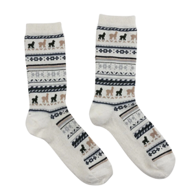 Alpaca Print Socks (Kid's)