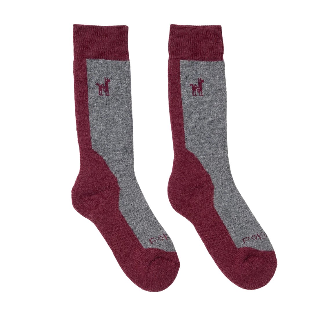 Buy beet Alpaca Hiker Socks