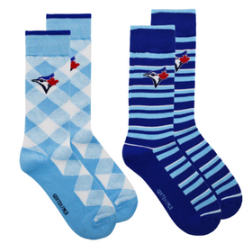 MLB: Toronto Blue Jays Dress Socks (Men's) - 0