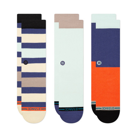 Bayside Crew Socks (3 Pack)