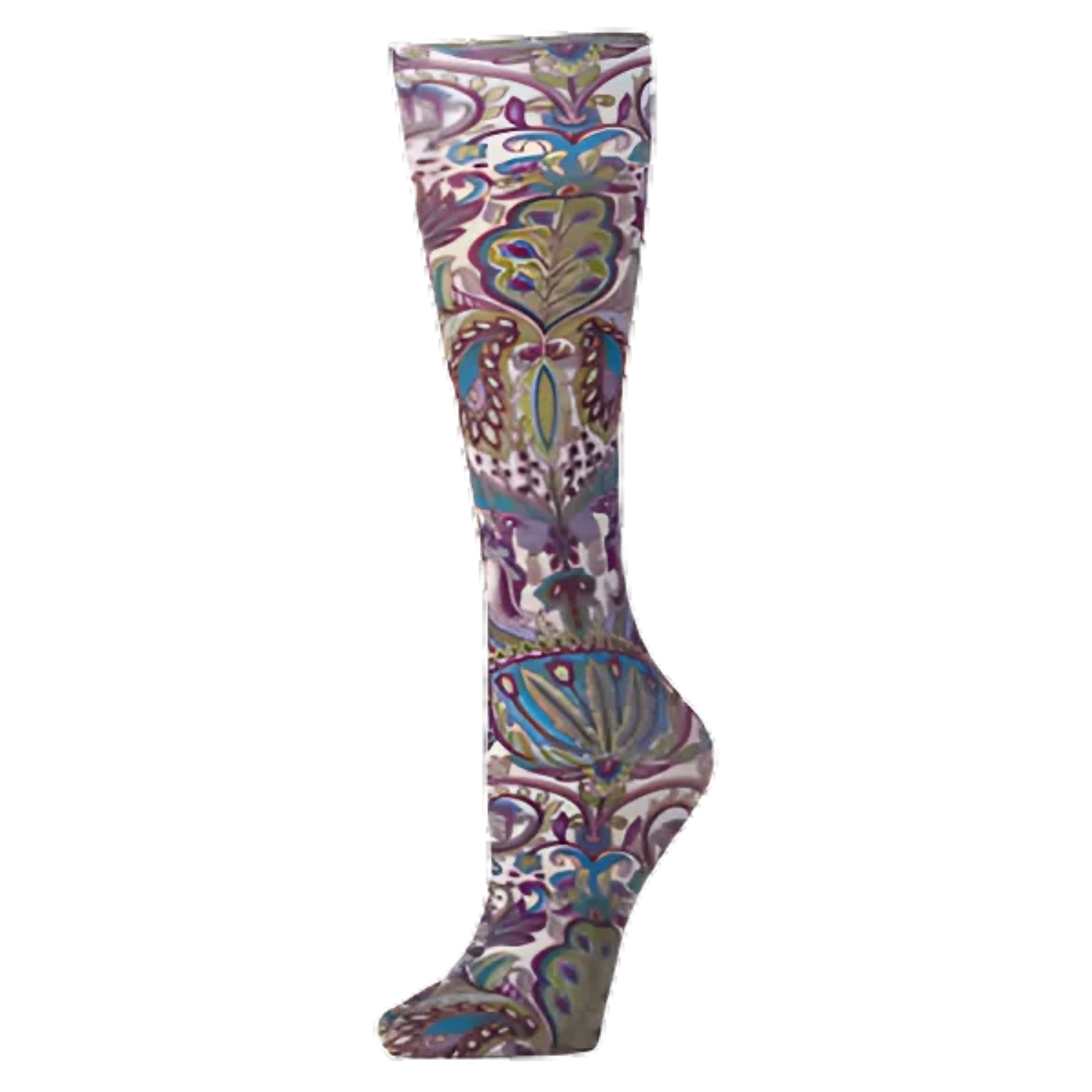 Purple Versace Trouser Socks