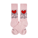 Athletic Keith Haring Heart Crew-1