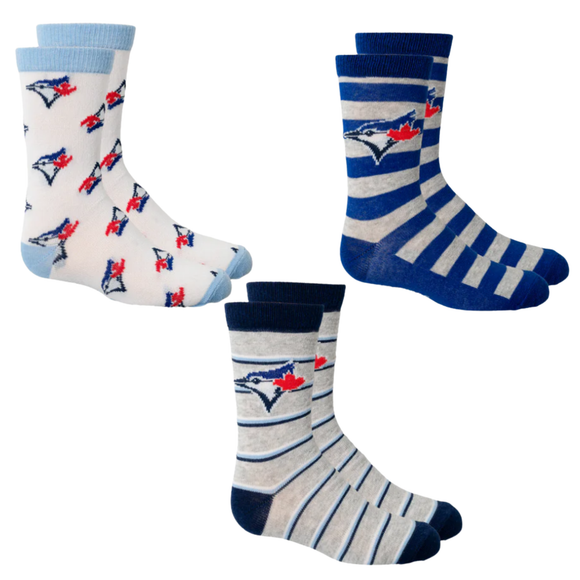 MLB: Toronto Blue Jays Crew - 3 Pack (Kid's)