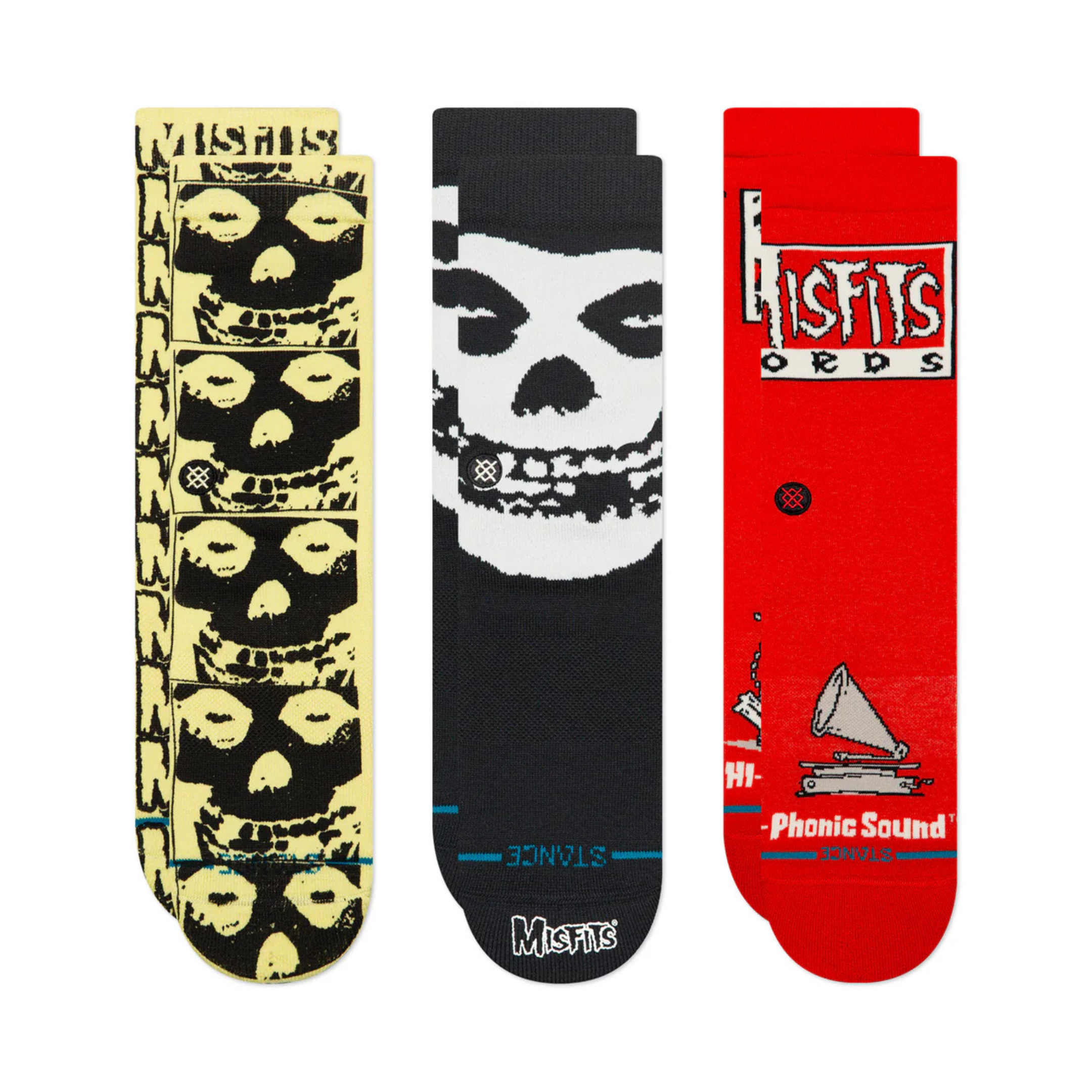 Misfits x Stance Crew Socks Coffin Box Set
