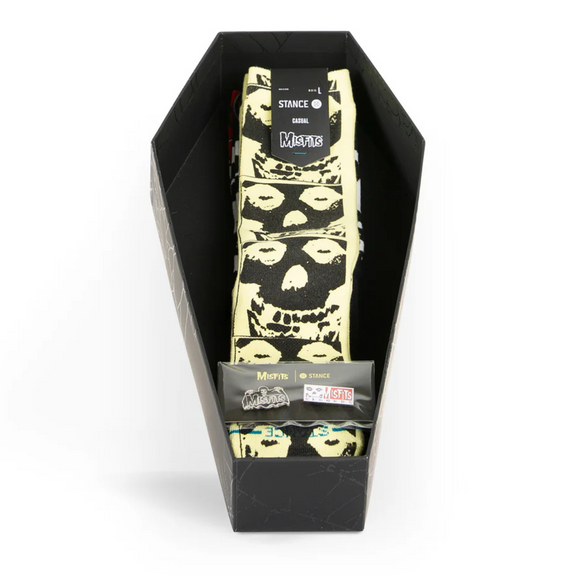 Misfits x Stance Crew Socks Coffin Box Set