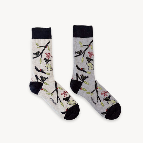 Bird Song Pima Socks (2 Pack)