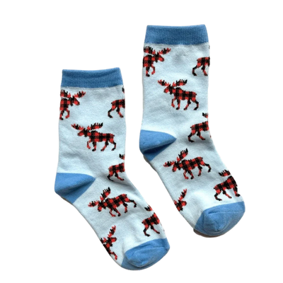 Plaid Moose (Kid's)