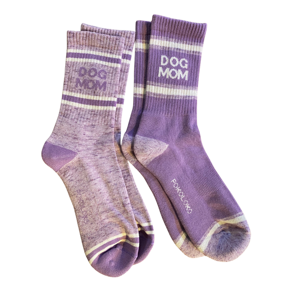 Pet Parent: Dog Mom Pima Socks (2 Pack)