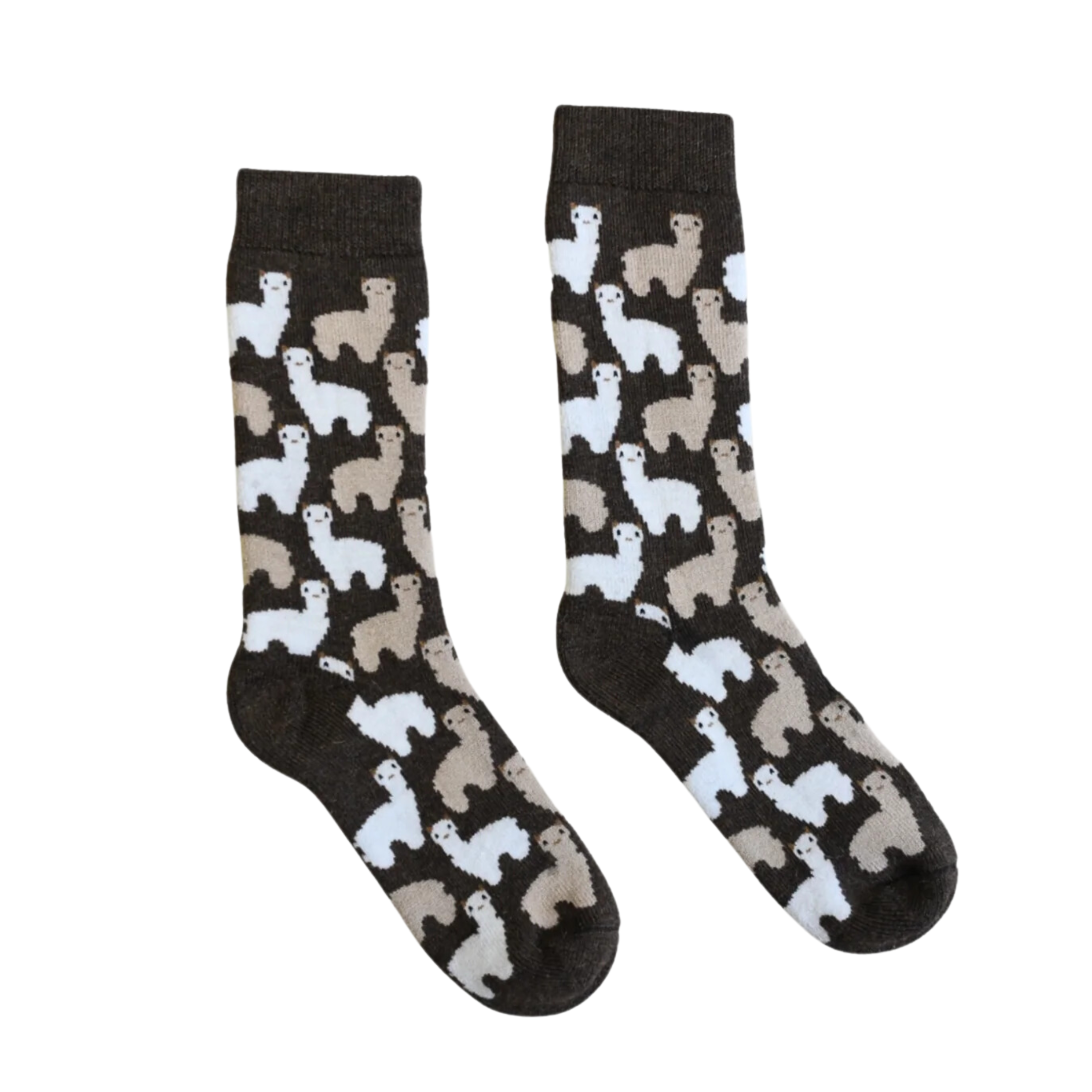 Alpaca Herd Crew Socks