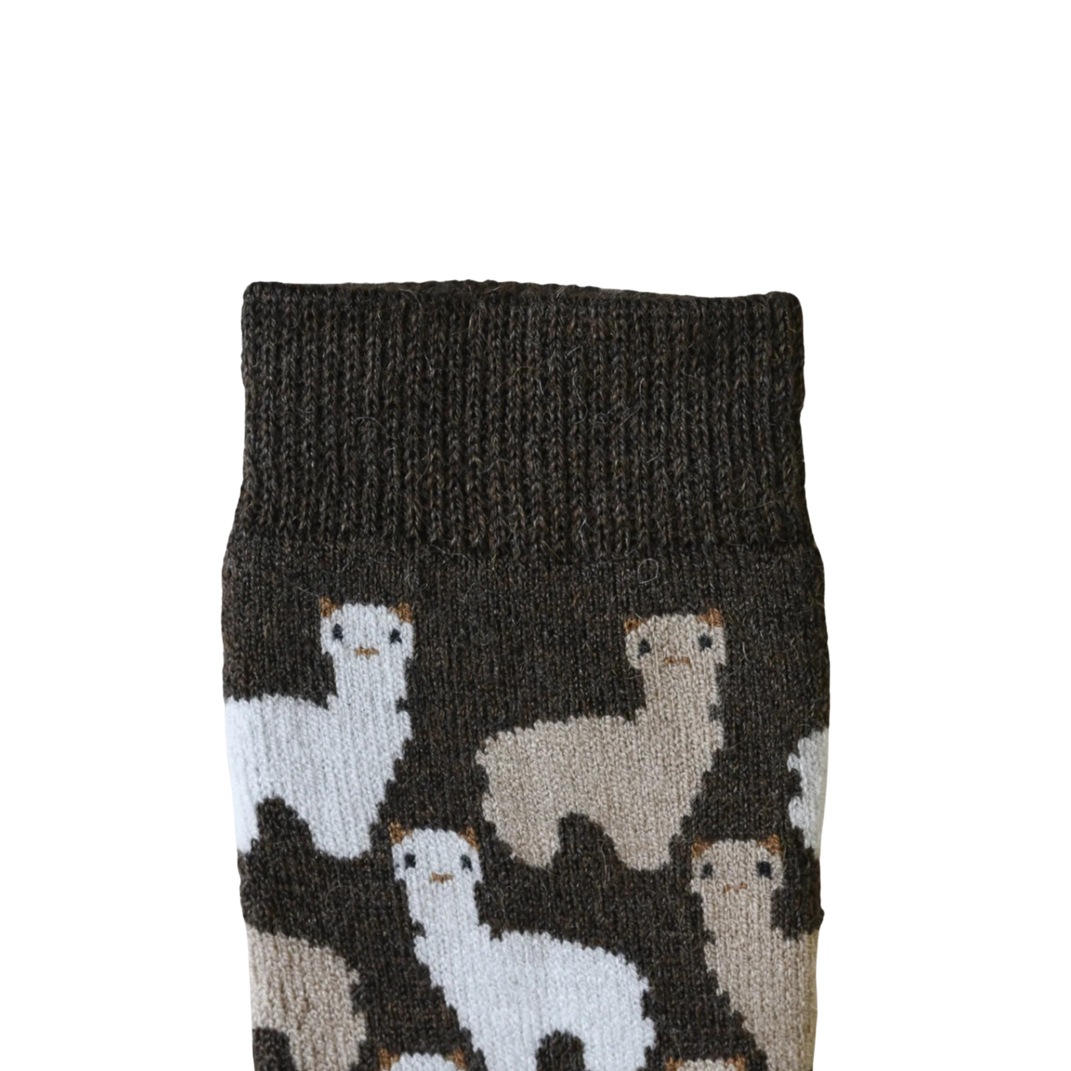 Alpaca Herd Crew Socks