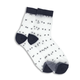 Buy charcoal Sheer Dots