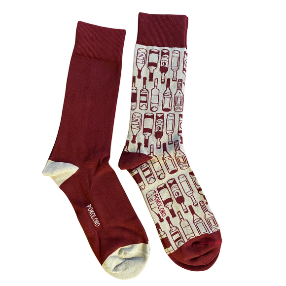More Wine Pima Socks (2 Pack)