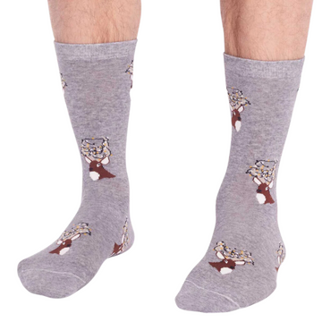 Buy grey Celyn Christmas Stag (Men's)