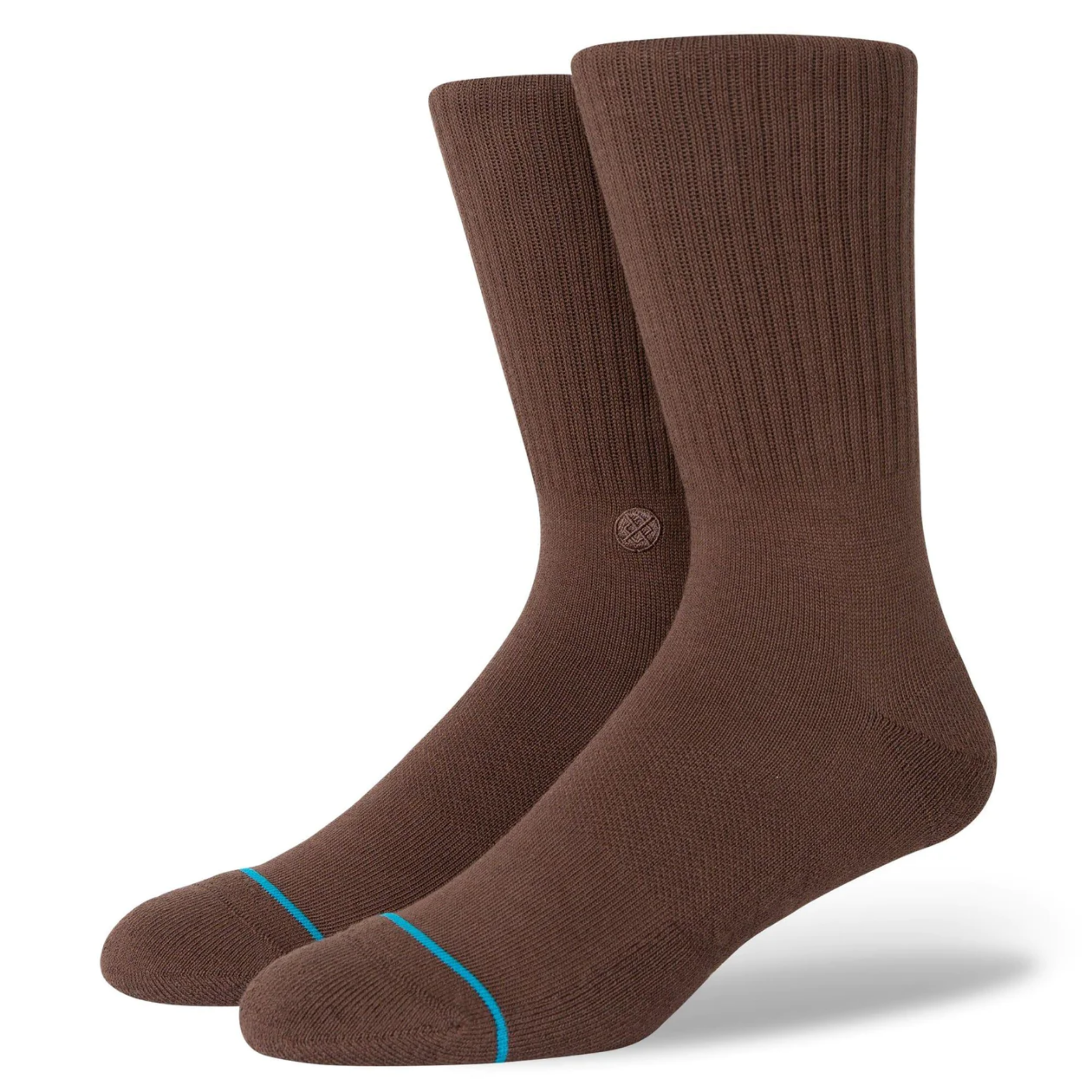 Buy brown Icon Crew Socks
