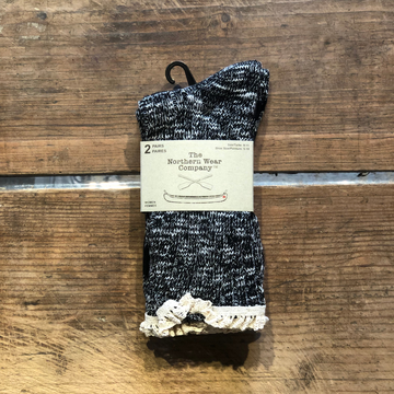Buy black-heather Lacey Everyday Cotton - 2 Pack