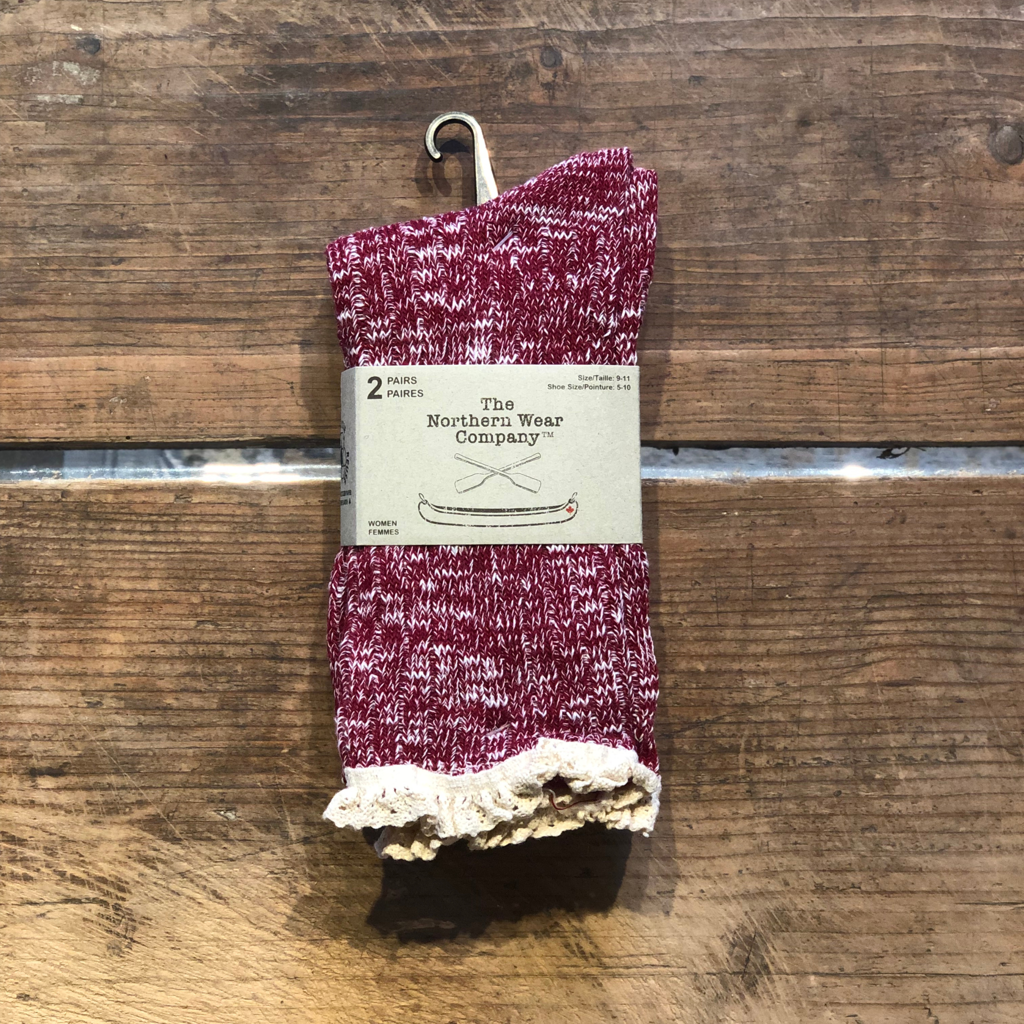Buy wine-heather Lacey Everyday Cotton - 2 Pack