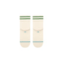 Roll Cuff Quarter: Green (Women's)-3