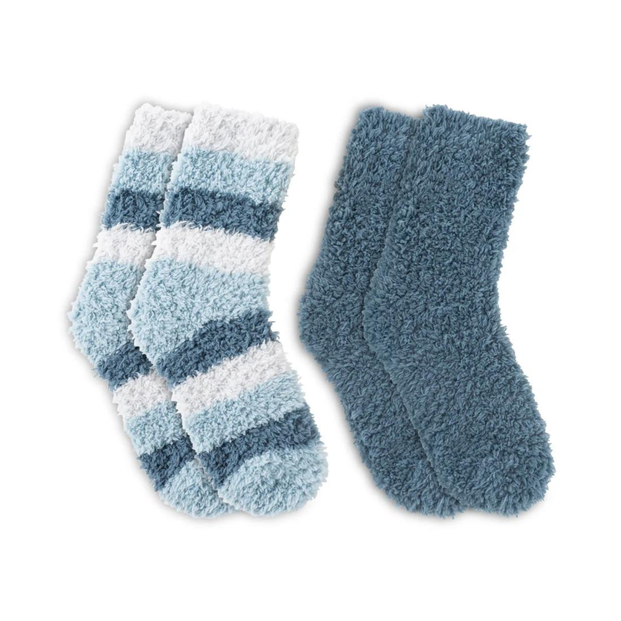 Stripe Furr Foam Crew - 2 Pack (Women's)