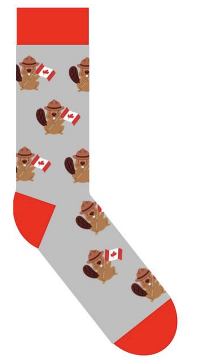 Canadian Mounty Beaver Flag - Ladies