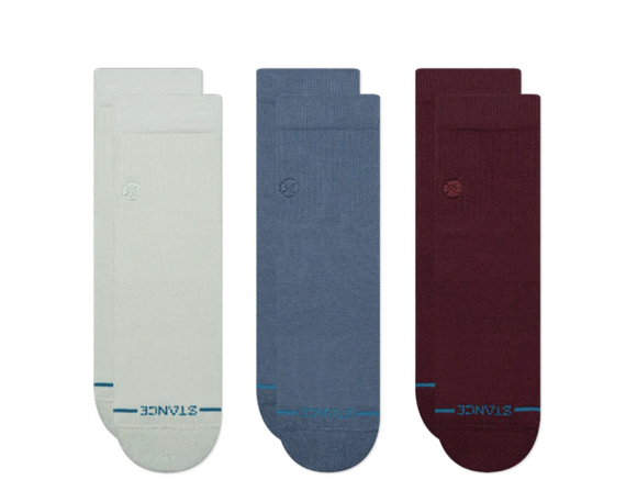 Icon Quarter 3 pack - Pale Blue