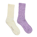 Scrunchie Pima Socks: 2 Pack-1