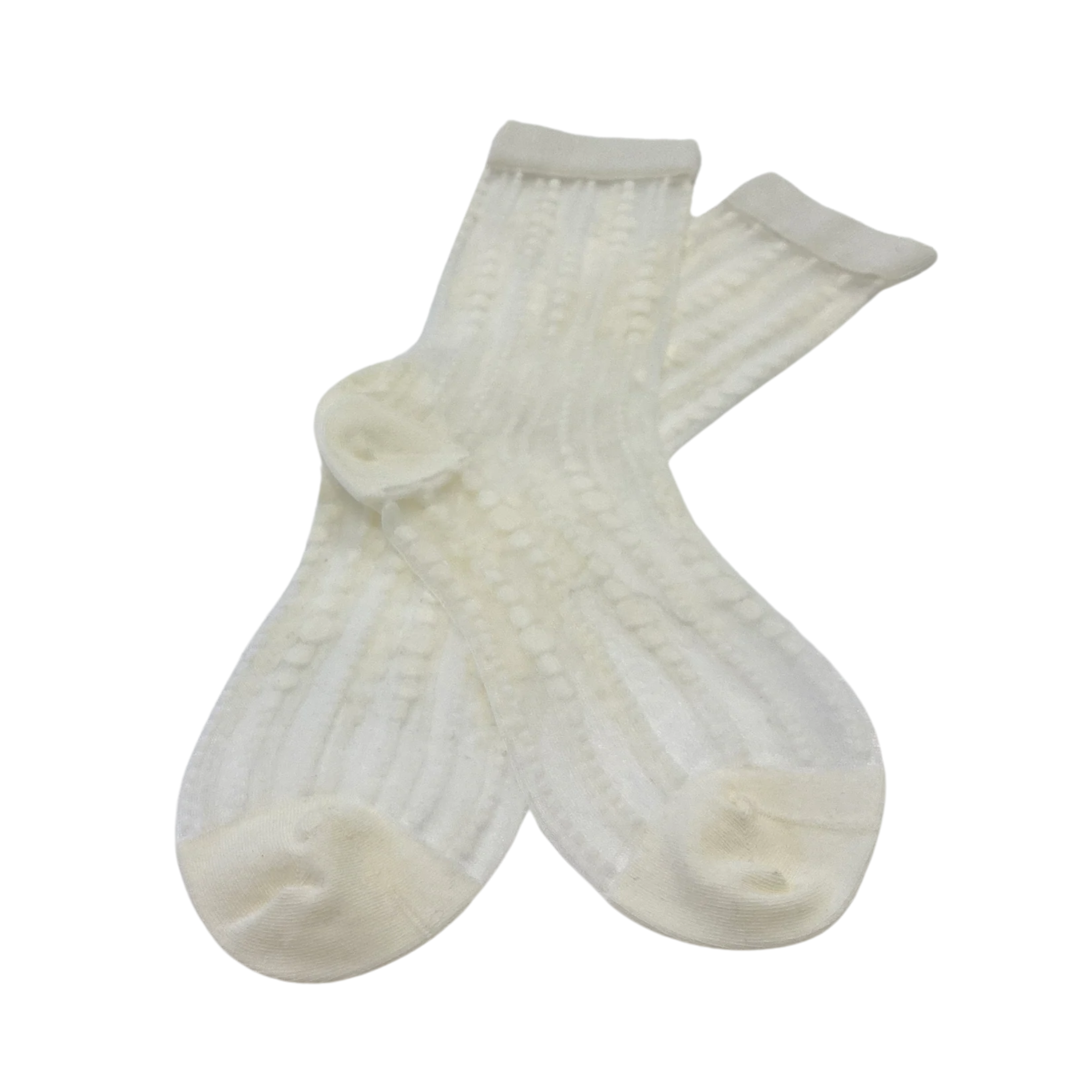 Sheer Bubble Socks