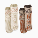 Snowfall Slipper Socks (2 Pack)-3