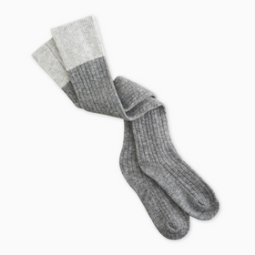 Buy charcoal Upstate Over the Knee Socks