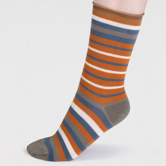 Lucia Stripe- Turmeric Yellow (Women's)