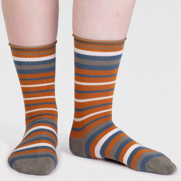 Lucia Stripe- Turmeric Yellow (Women's)